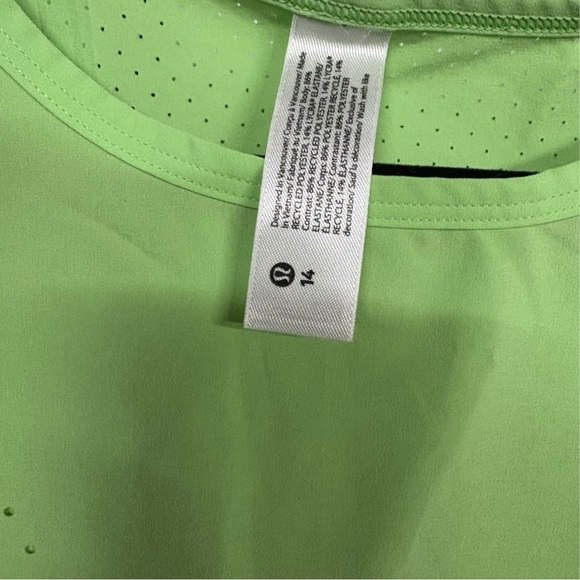 Lululemon Swift Ventilated Running Tank I Size: 14 - Picture 4 of 8